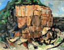 Felsen im Steinbruch