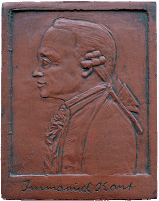 Immanuel Kant  Plakette