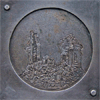 Domplakette Wiederaufbau der Frauenkirche 