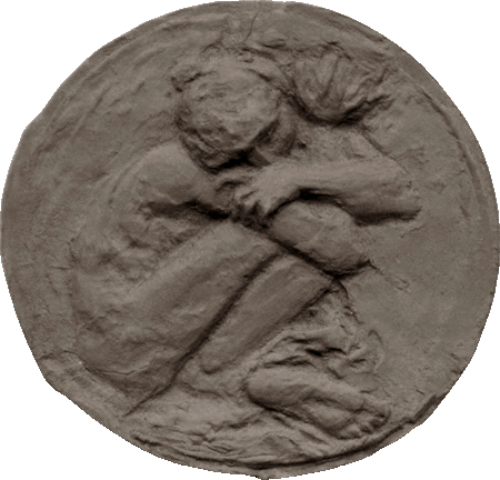Auguste Rodin mit Mütze